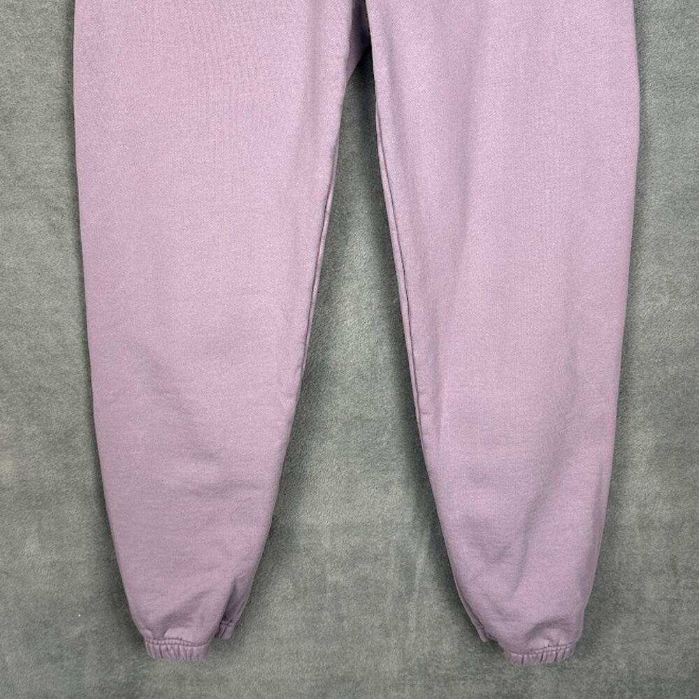 Tna Extra Fleece Sweatpants Womens Extra Small Purple Boyfriend Comfort Lounge - Picture 3 of 14